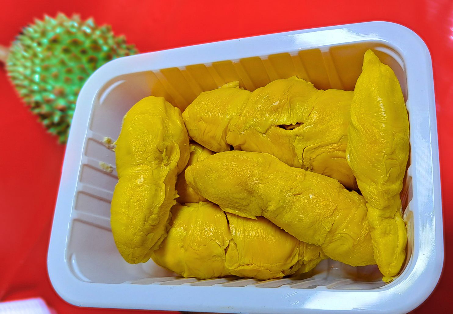 Penang Green Skin King Durian (800g Box - All Meat) - Image 2